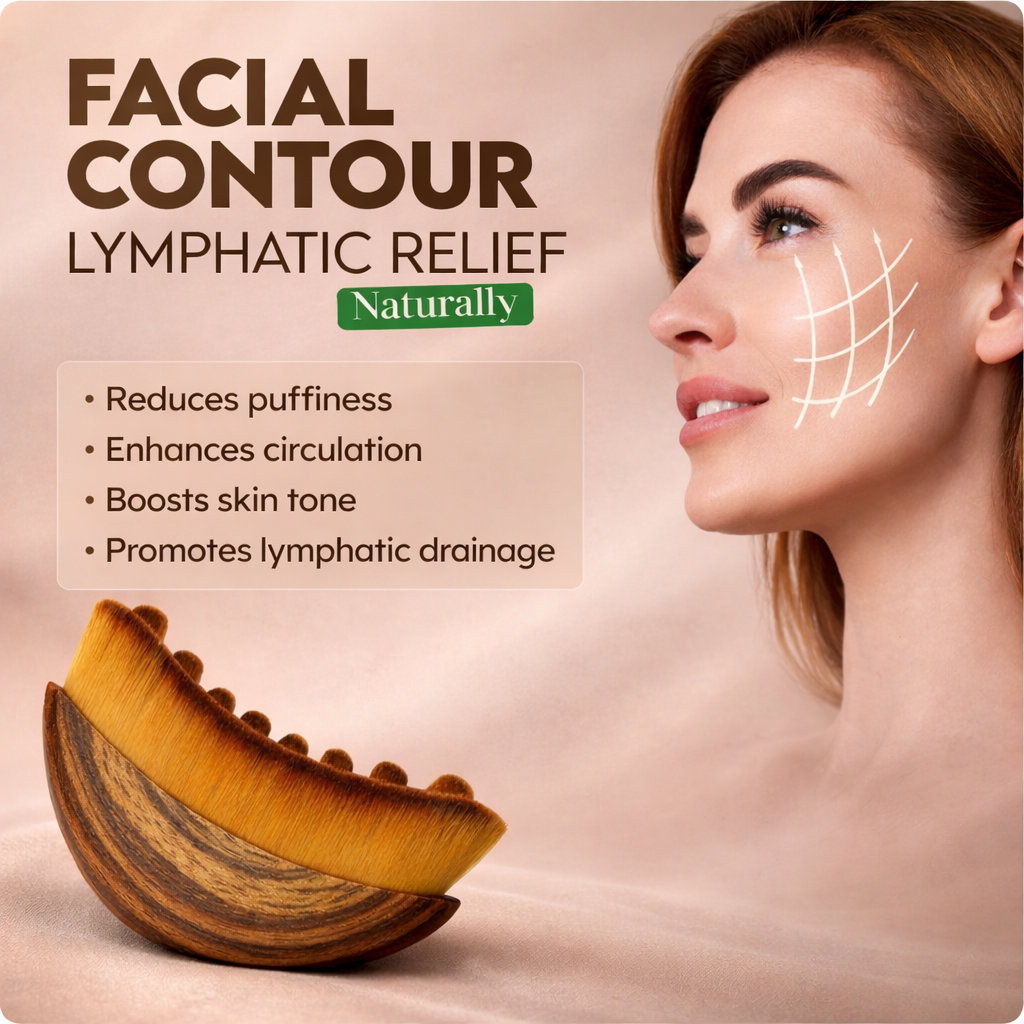 Aevi Lymphatic Contour Face Brush